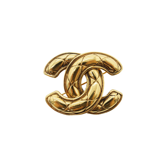 CC Matelasse Brooch GP Medium