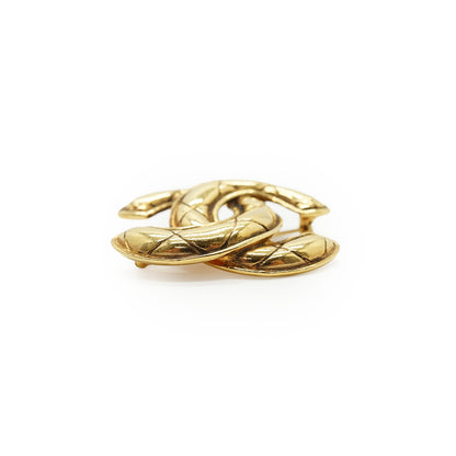 CC Matelasse Brooch GP Medium