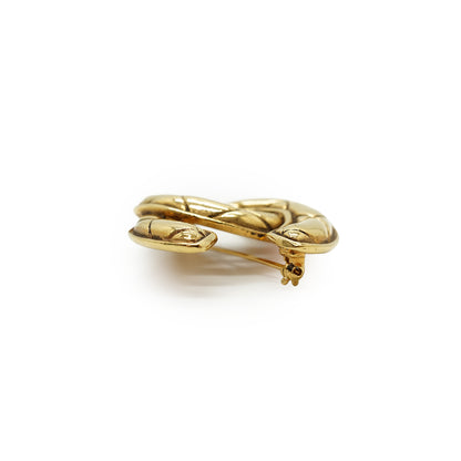 CC Matelasse Brooch GP Medium