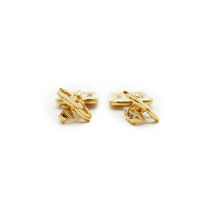 CC 31 Rue Cambon Plate Drop Clip-on Earrings