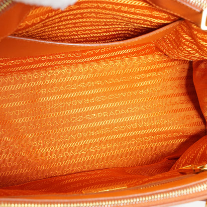 2way Saffiano Galleria Medium Double Zip Tote