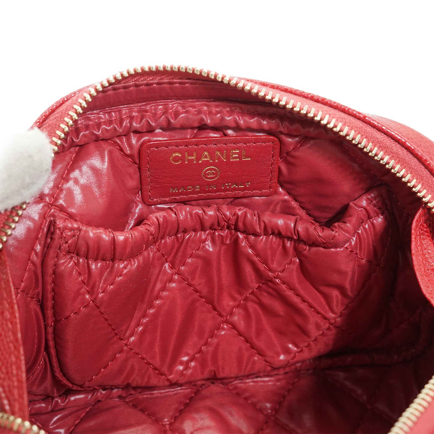 CC Caviar Quilted Mini Chain Crossbody Bag