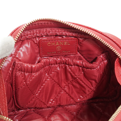 CC Caviar Quilted Mini Chain Crossbody Bag