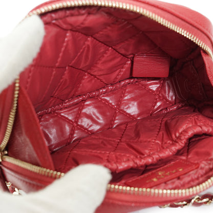 CC Caviar Quilted Mini Chain Crossbody Bag
