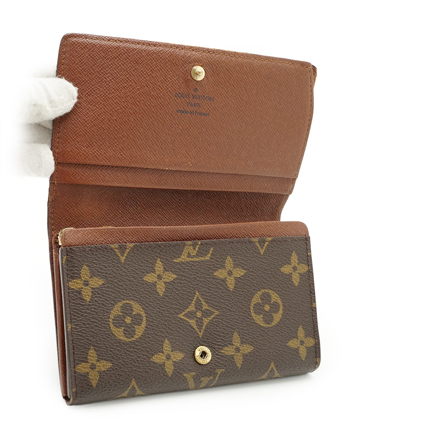 Monogram Porte Monnaie Billet Tresor Bifold Wallet
