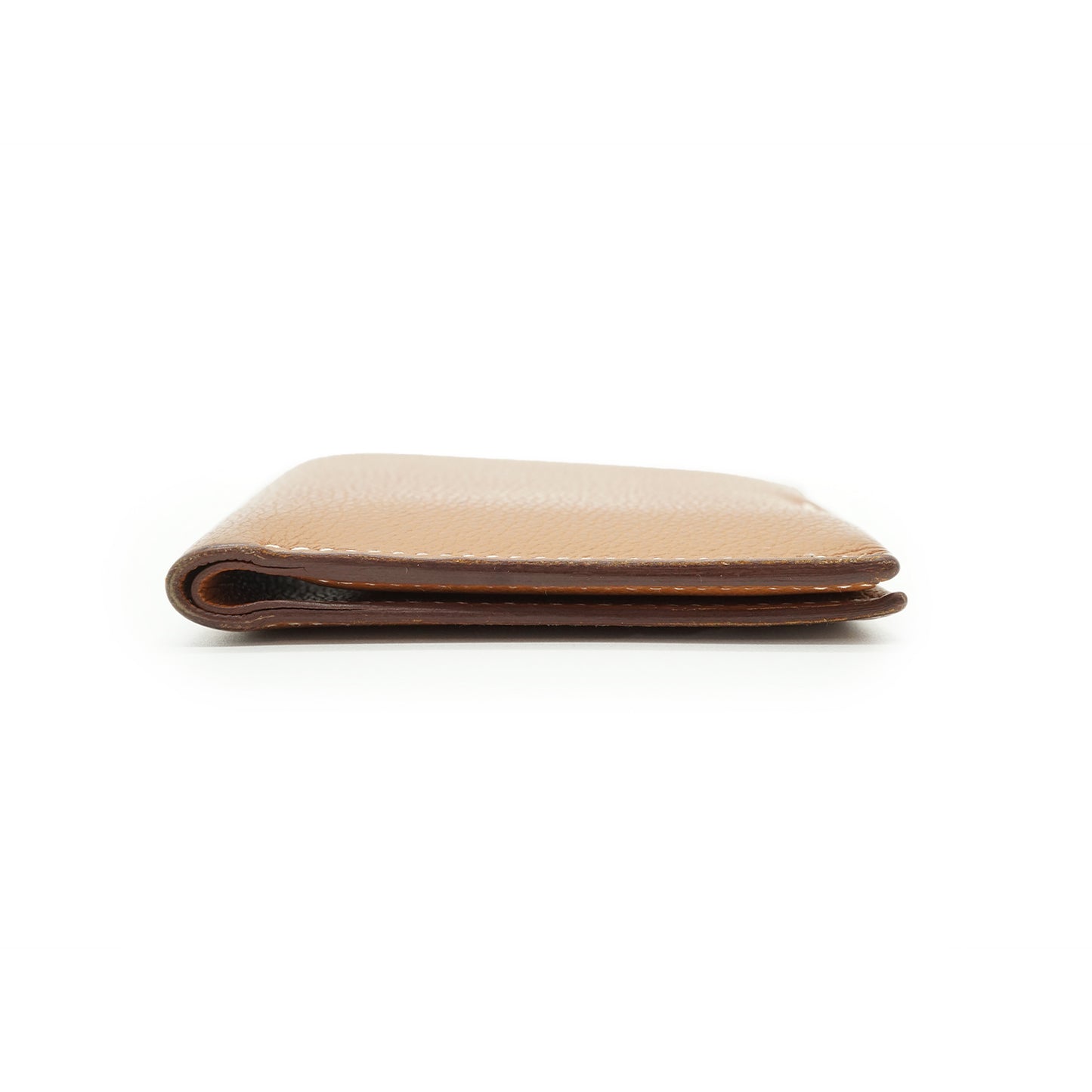 Citadelle Touch Evercolor Calfskin Gold Card Case Wallet
