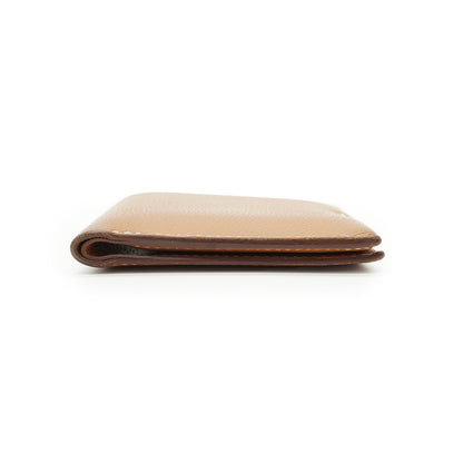Citadelle Touch Evercolor Calfskin Gold Card Case Wallet