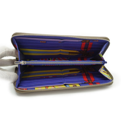 Epsom Etoupe Sangles Azap Silk-in Long Wallet