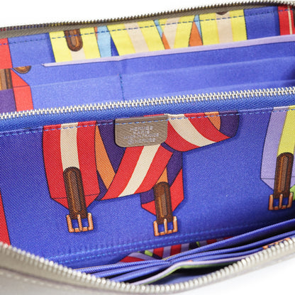 Epsom Etoupe Sangles Azap Silk-in Long Wallet