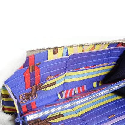 Epsom Etoupe Sangles Azap Silk-in Long Wallet