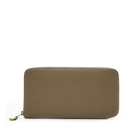 Epsom Etoupe Sangles Azap Silk-in Long Wallet
