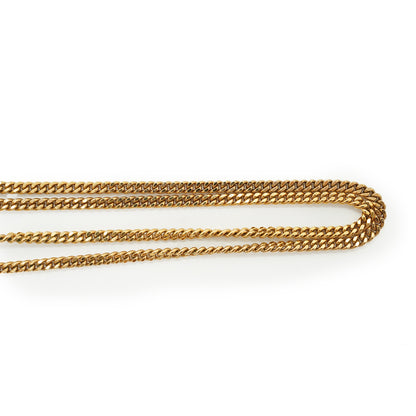 CC Faux Pearl Pendant Necklace