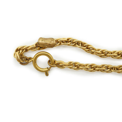 CC Cut-out Medallion Necklace GP