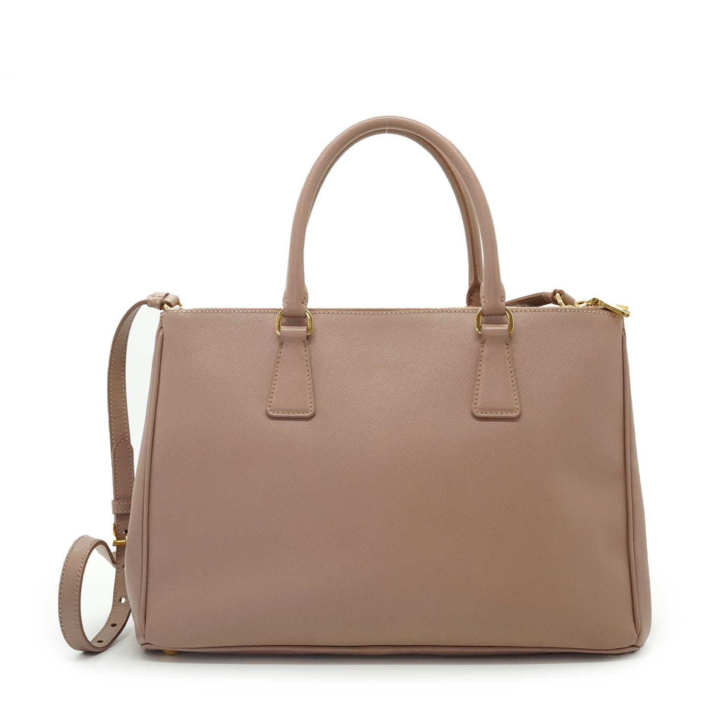 2way Saffiano Galleria Cammeo Large Double Zip Tote