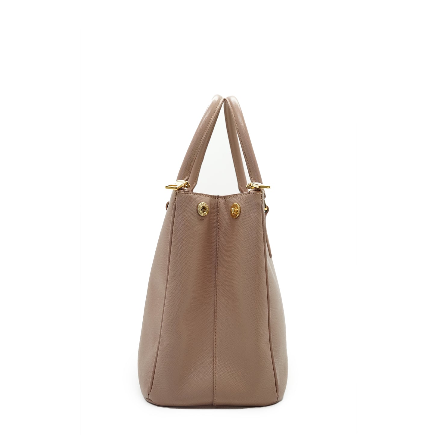 2way Saffiano Galleria Cammeo Large Double Zip Tote
