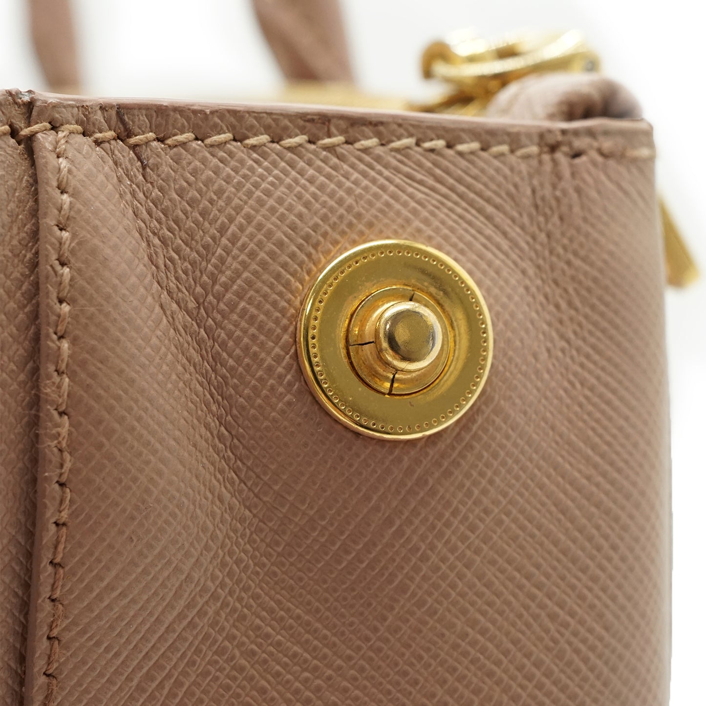 2way Saffiano Galleria Cammeo Large Double Zip Tote