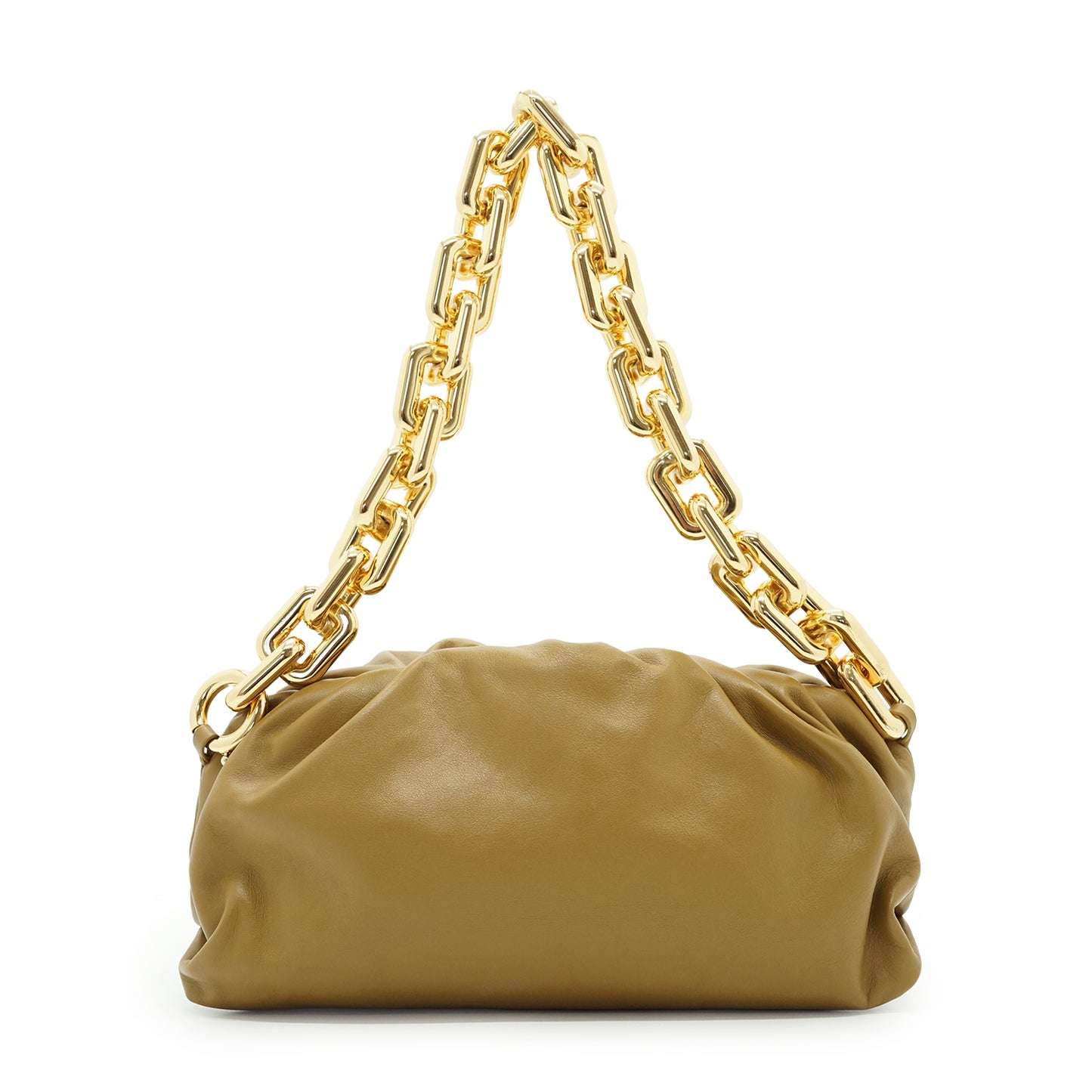 Nappa Chain Pouch Cammello