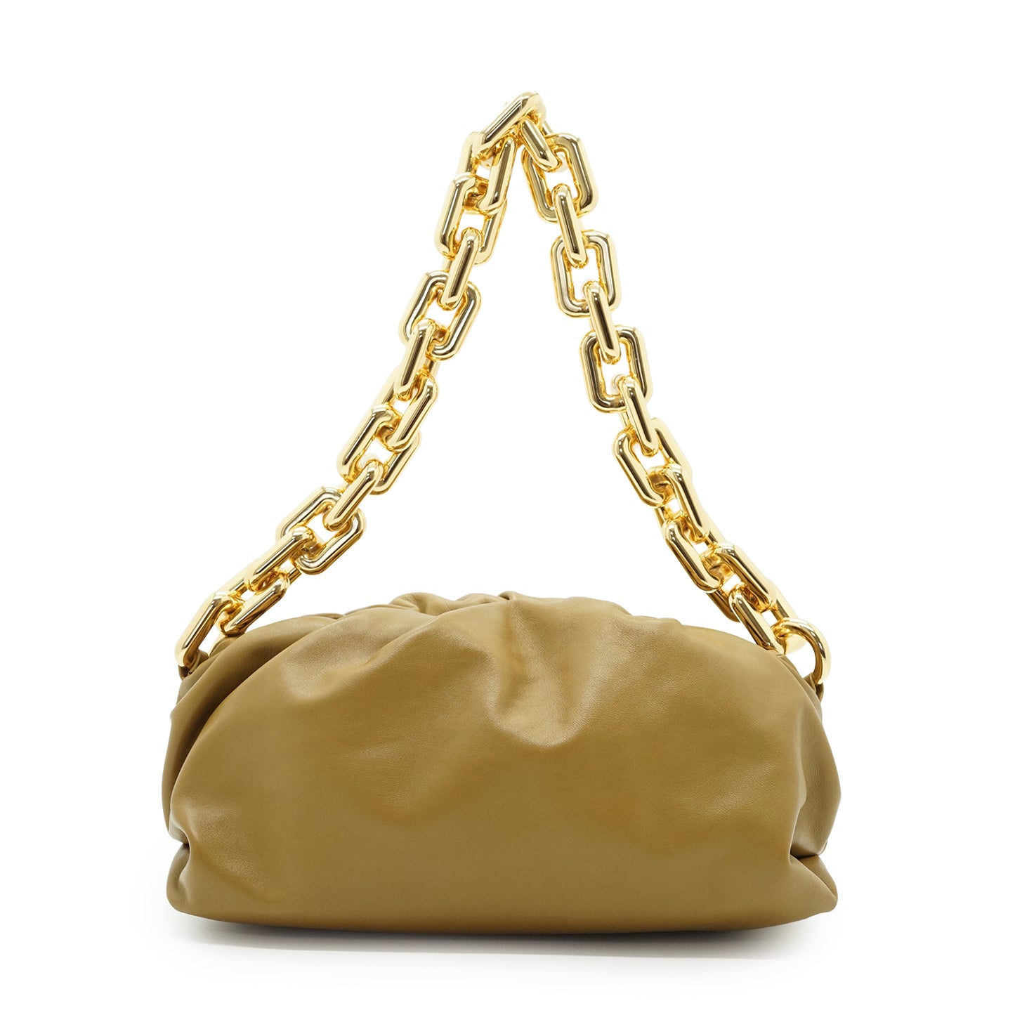 Nappa Chain Pouch Cammello
