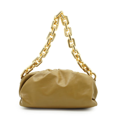 Nappa Chain Pouch Cammello