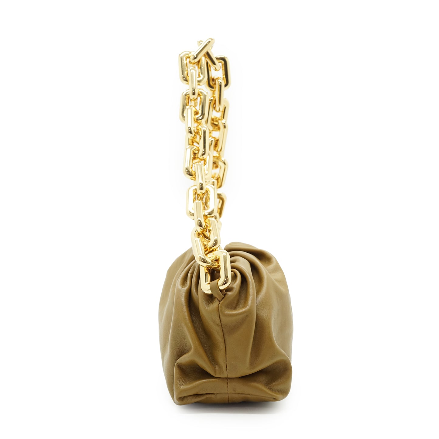 Nappa Chain Pouch Cammello