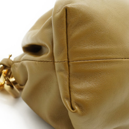 Nappa Chain Pouch Cammello