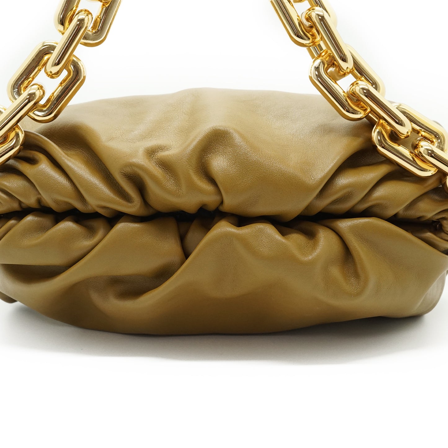 Nappa Chain Pouch Cammello