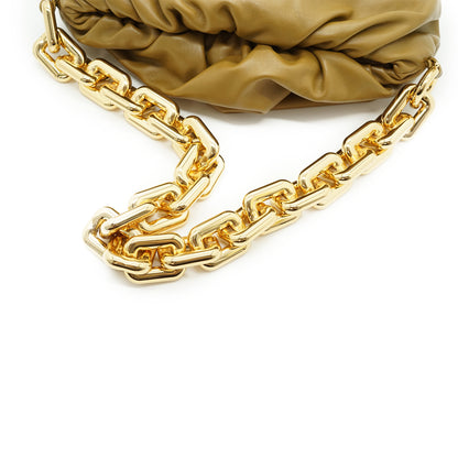 Nappa Chain Pouch Cammello