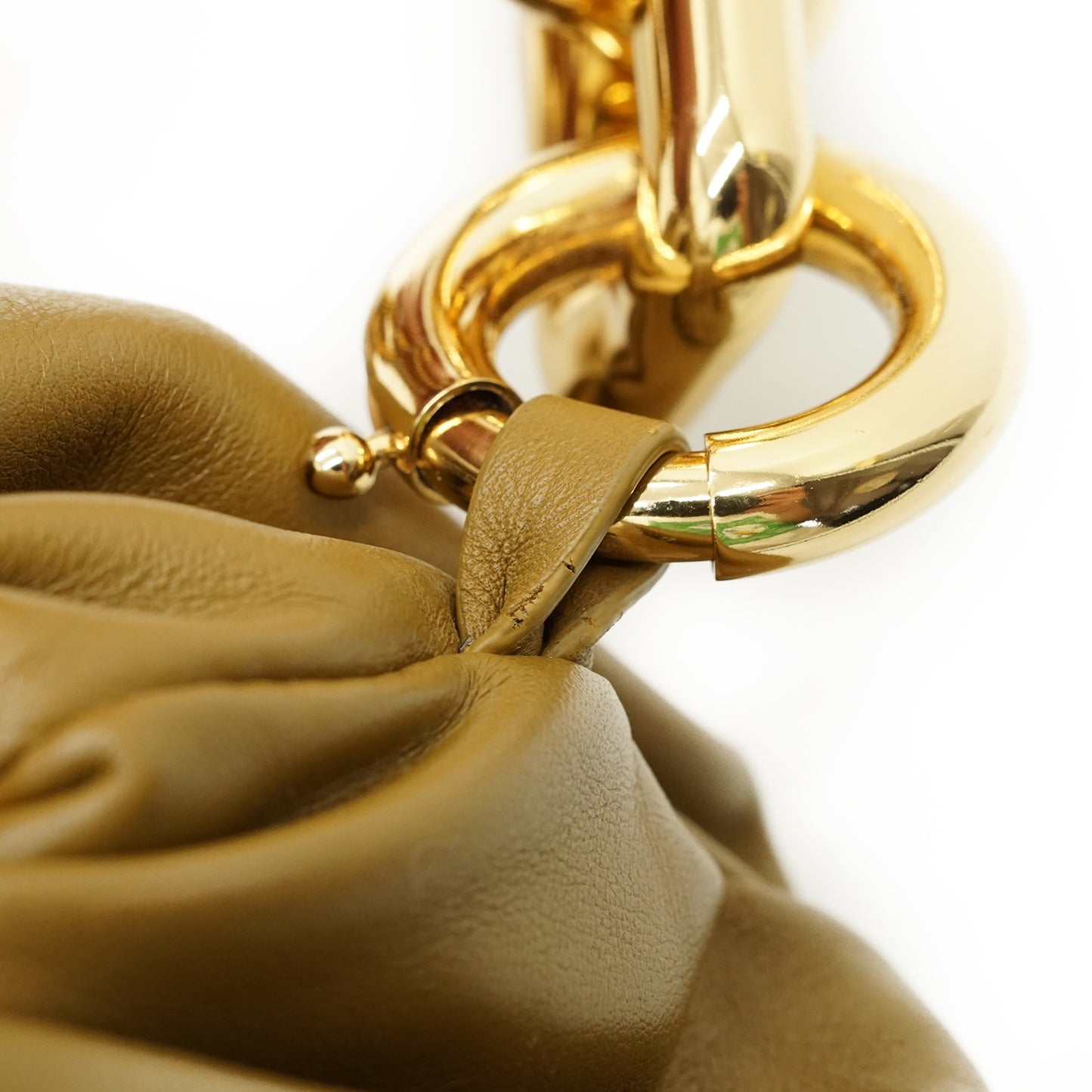 Nappa Chain Pouch Cammello