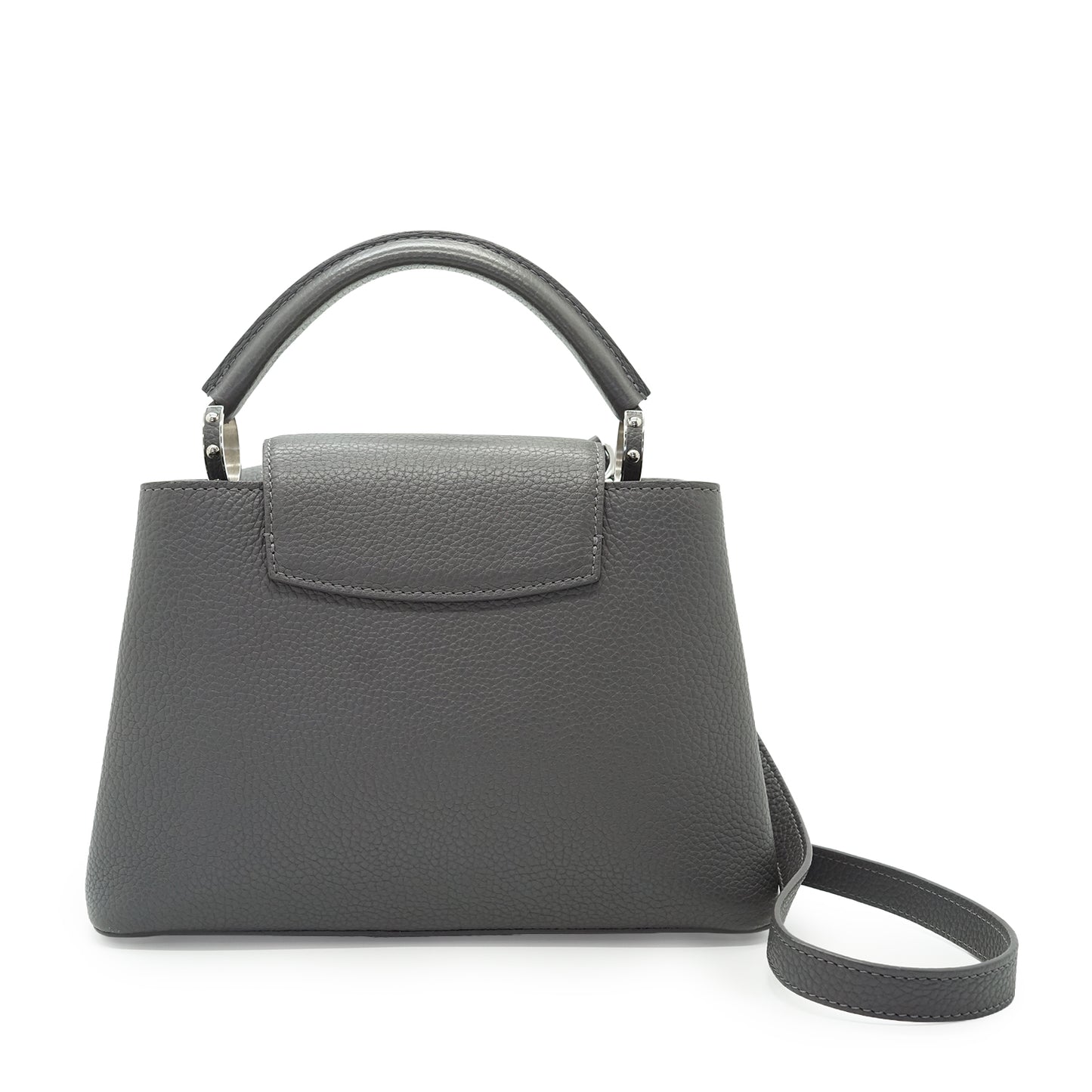 Capucines BB Taurillon Leather Iris Embellished Flower Studs Limited Edition