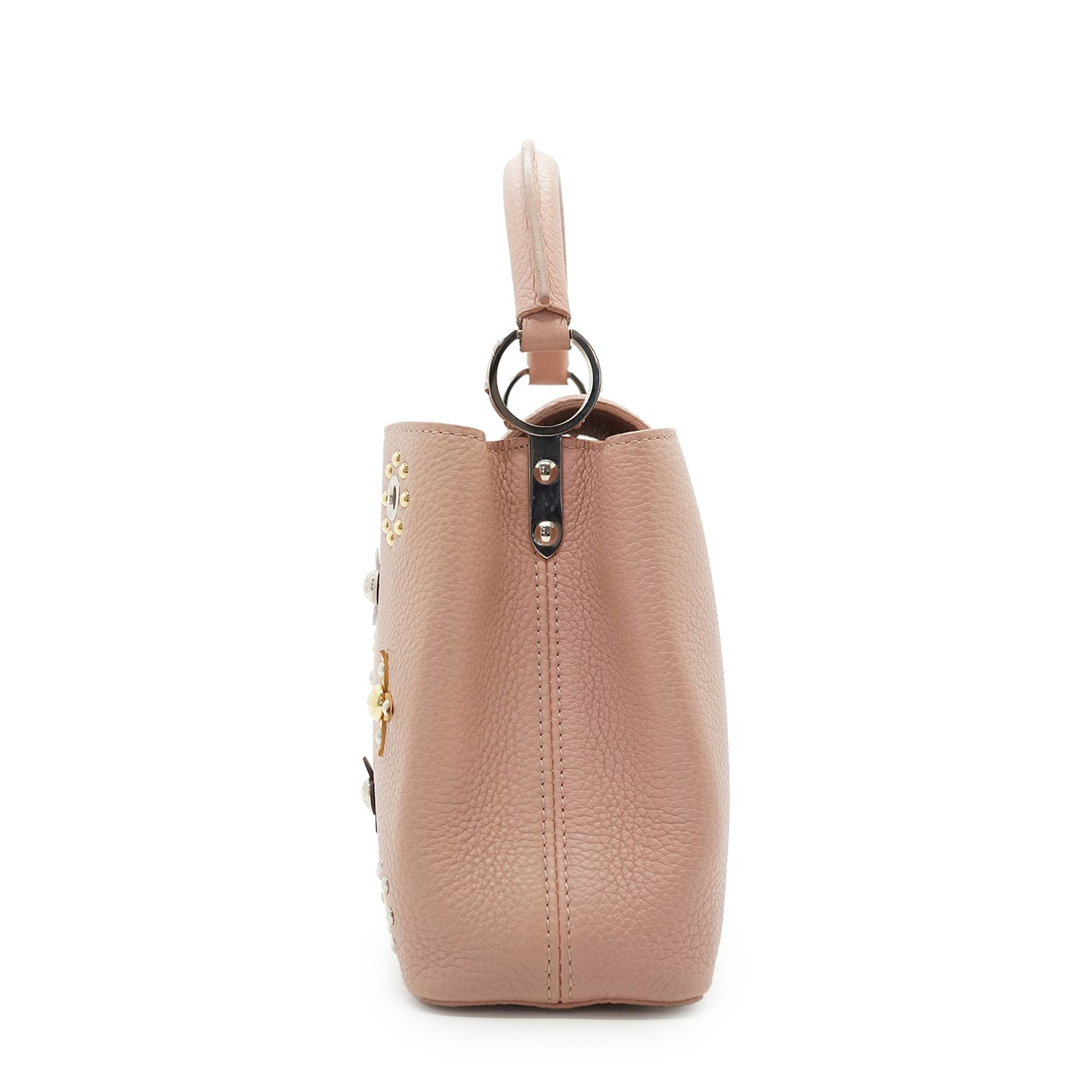 Capucines BB Taurillon Leather Magnolia Mechanical Flowers Limited Edition