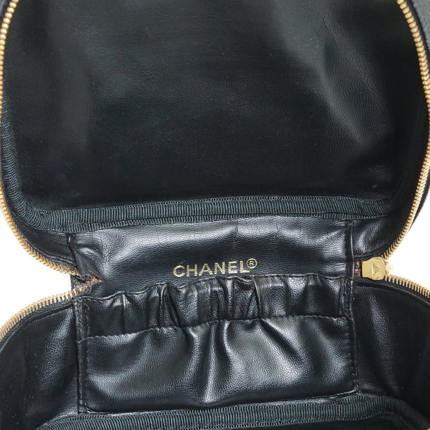 Caviar Skin Vanity Toiletry Bag