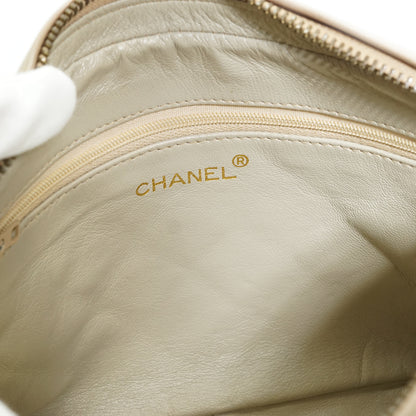 Lambskin Matelasse Fringe Chain Shoulder Bag