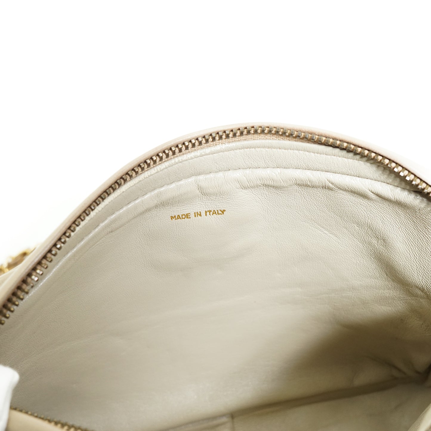 Lambskin Matelasse Fringe Chain Shoulder Bag