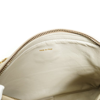Lambskin Matelasse Fringe Chain Shoulder Bag