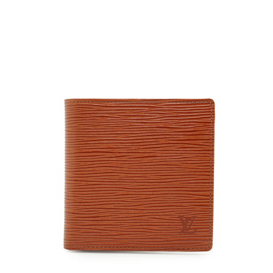 Epi Porte Monnaie Billet Tresor Bifold Wallet