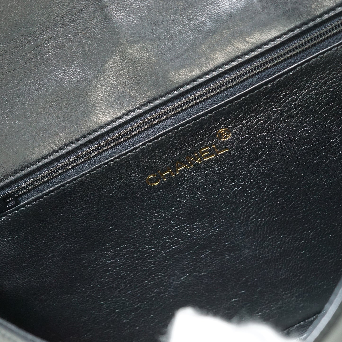 Vintage CC Lambskin Matelasse Square Chain Shoulder Bag