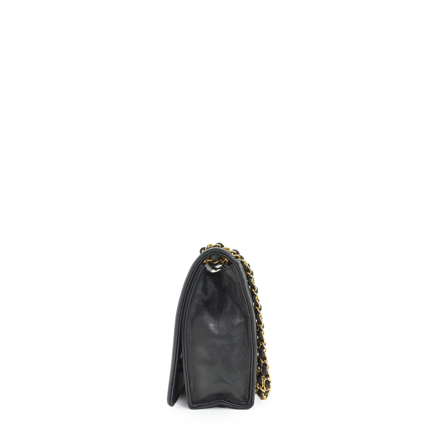 Vintage CC Lambskin Matelasse Square Chain Shoulder Bag