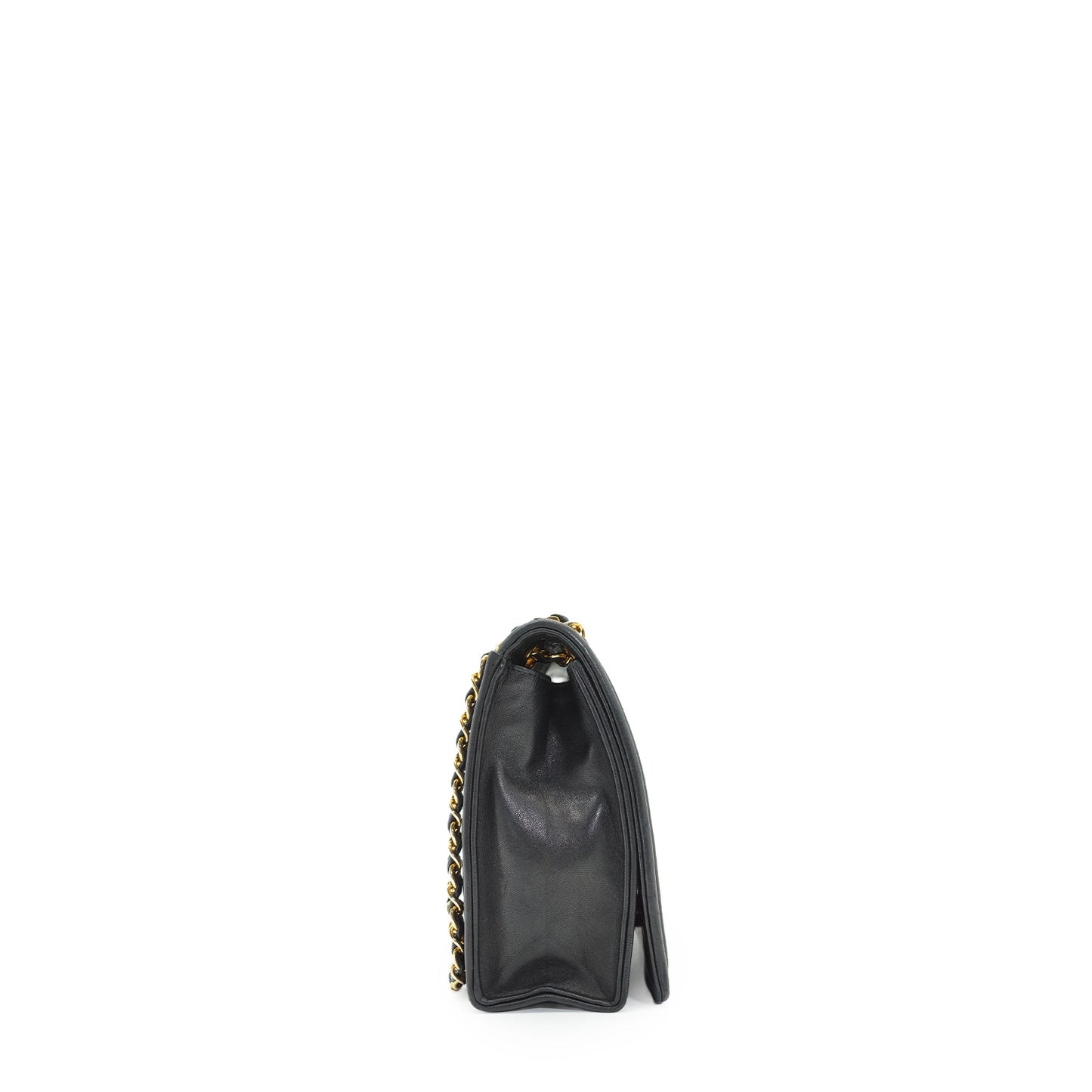 Vintage CC Lambskin Matelasse Square Chain Shoulder Bag