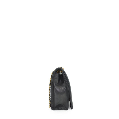 Vintage CC Lambskin Matelasse Square Chain Shoulder Bag