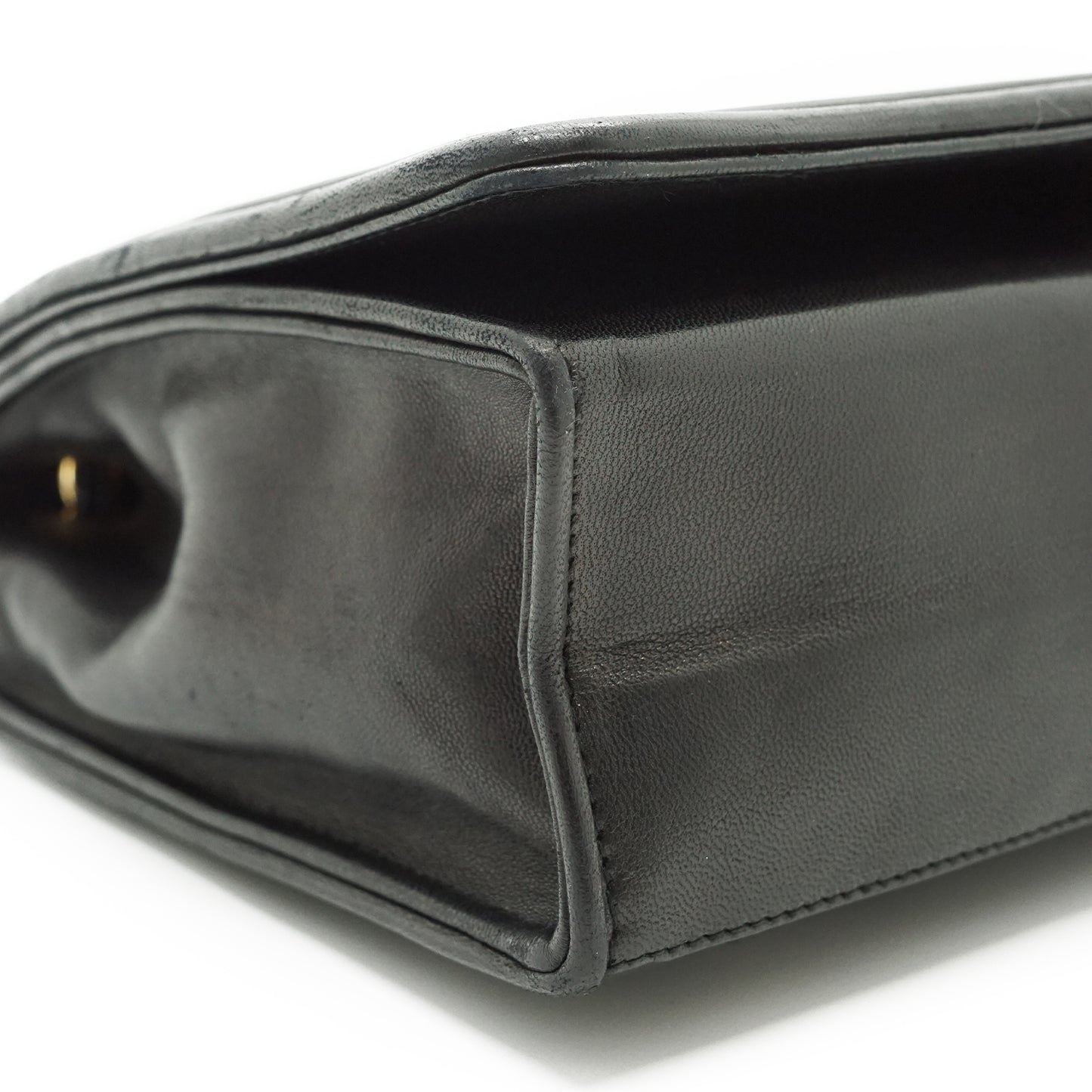 Vintage CC Lambskin Matelasse Square Chain Shoulder Bag