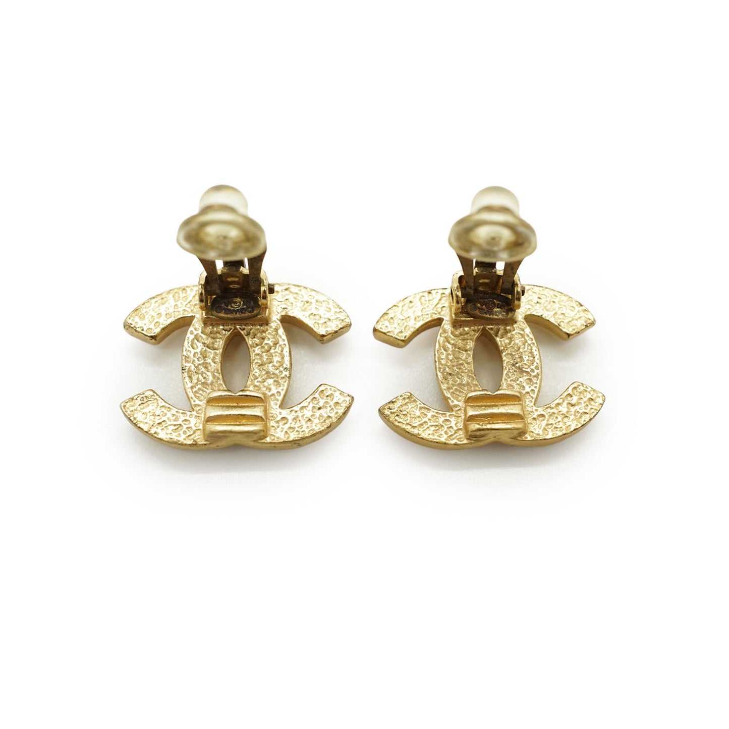 CC Faux Pearl Clip-on Earrings