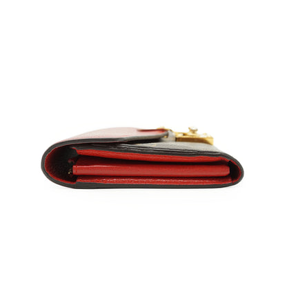 Monogram Portefeuille Pallas Cherry Red Long Wallet