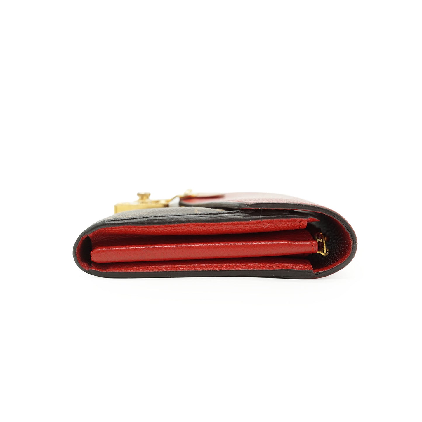 Monogram Portefeuille Pallas Cherry Red Long Wallet