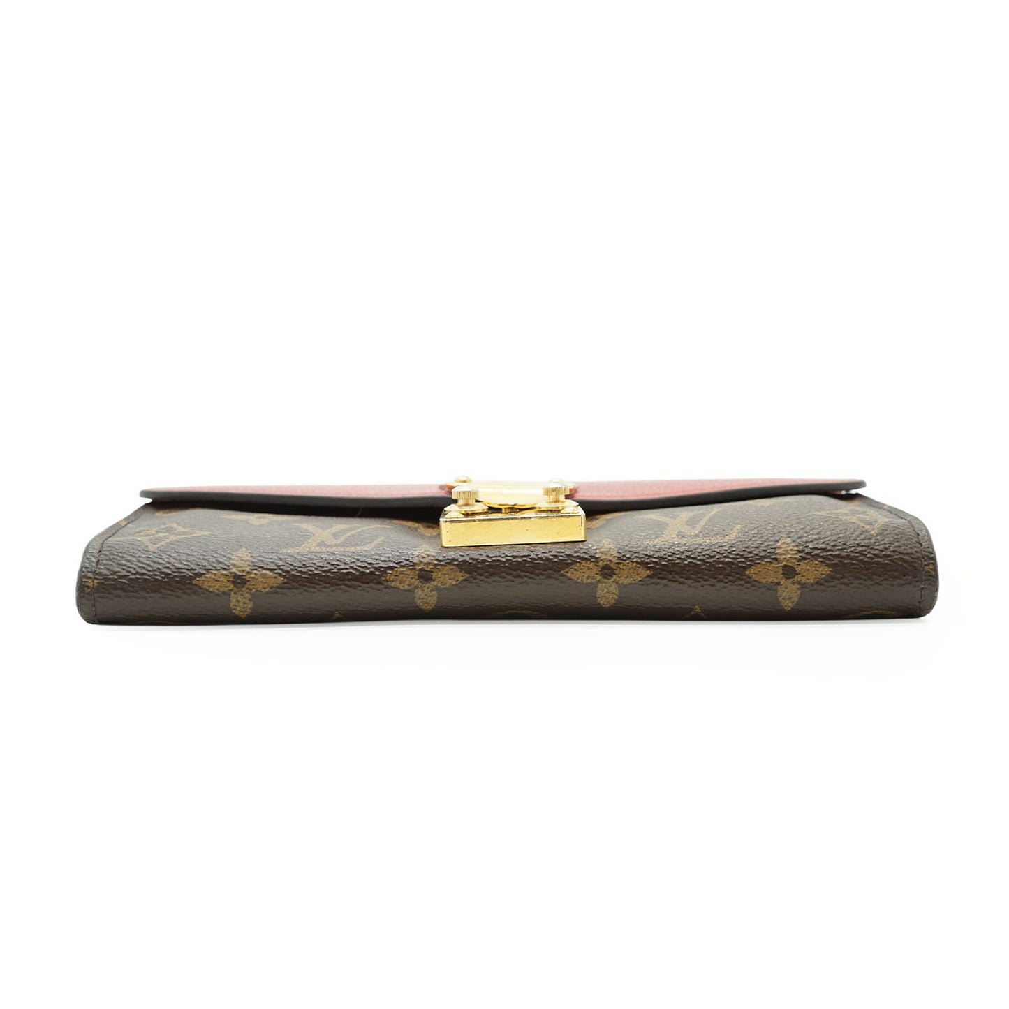 Monogram Portefeuille Pallas Cherry Red Long Wallet