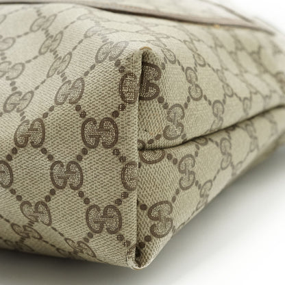 Vintage GG Supreme Coated Canvas Sherry Line Front Pocket Tote