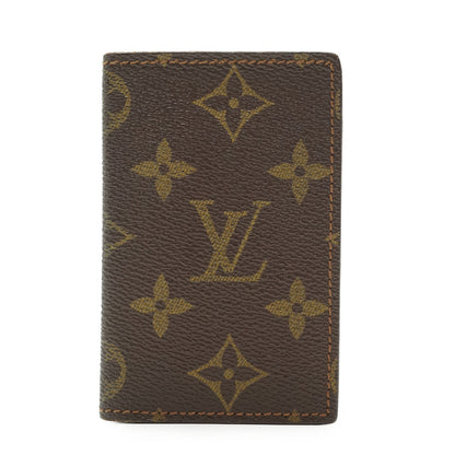 Vintage Monogram Card Case