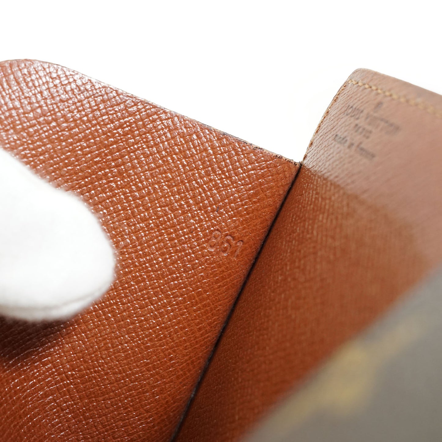Vintage Monogram Card Case