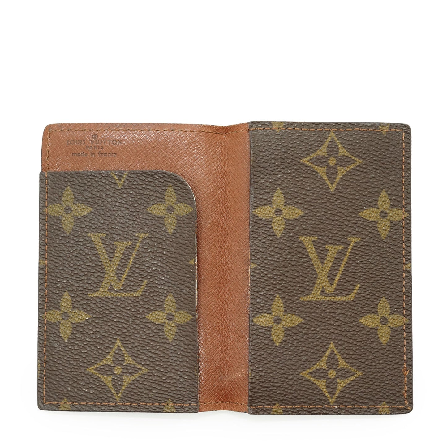 Vintage Monogram Card Case