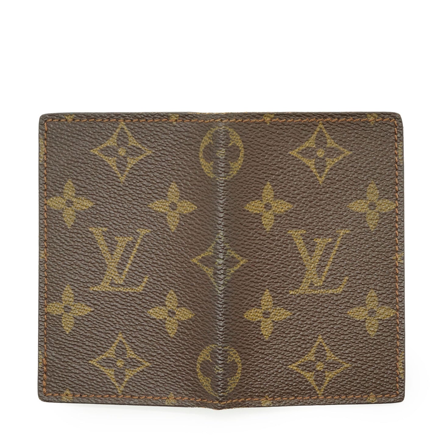 Vintage Monogram Card Case