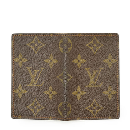 Vintage Monogram Card Case